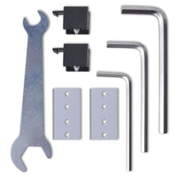 Thumbnail for Schiebetür Glas und Aluminium 178 cm Silbern