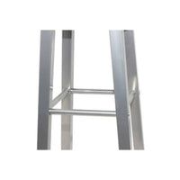 Thumbnail for Barhocker 2 Stk. Metall mit MDF-Sitz