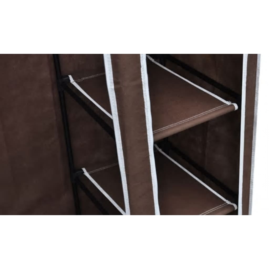 Stoffschrank Braun