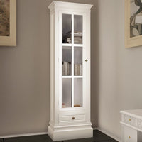 Thumbnail for Bücherschrank aus Holz mit 3 Regalen Weiß