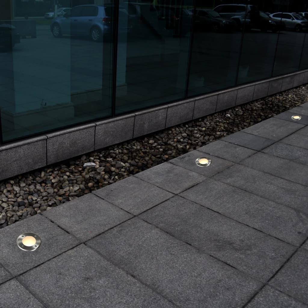 Outdoor Bodenleuchten 12 Stk. Rund