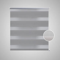 Thumbnail for Doppelrollo 50 x 100 cm grau