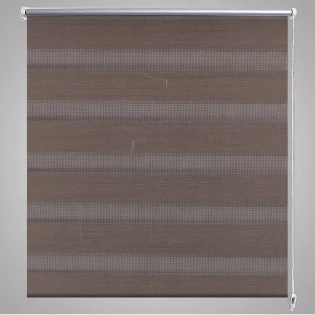 Doppelrollo Seitenzug Duo Rollo 120 x 175 cm brau