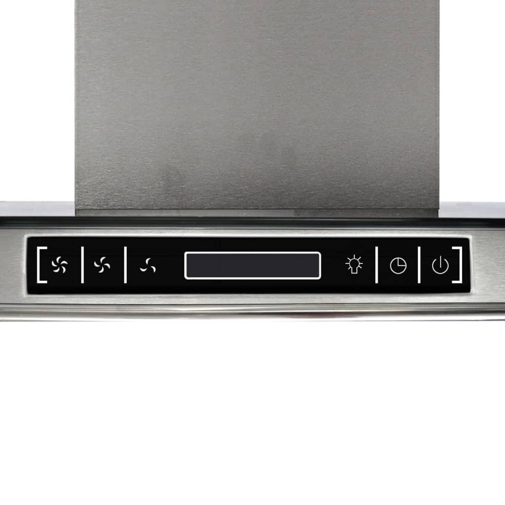 Dunstabzugshaube Inselhaube mit LCD-Display