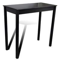 Thumbnail for Bartisch MDF Schwarz 115×55×107 cm