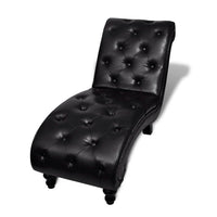 Thumbnail for Chaiselongue Braun Kunstleder
