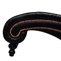 Thumbnail for Chaiselongue Braun Kunstleder