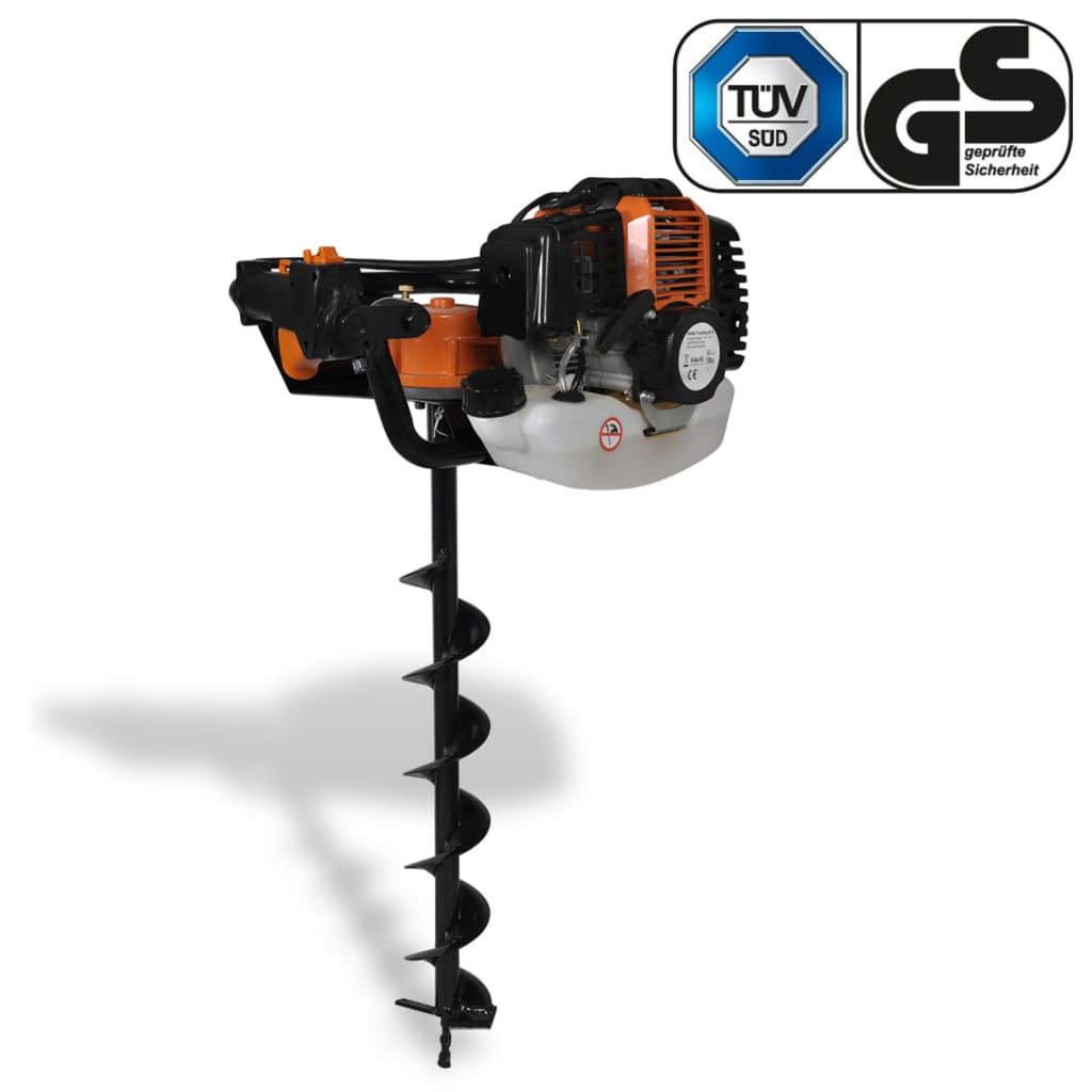 Erdbohrer Orange