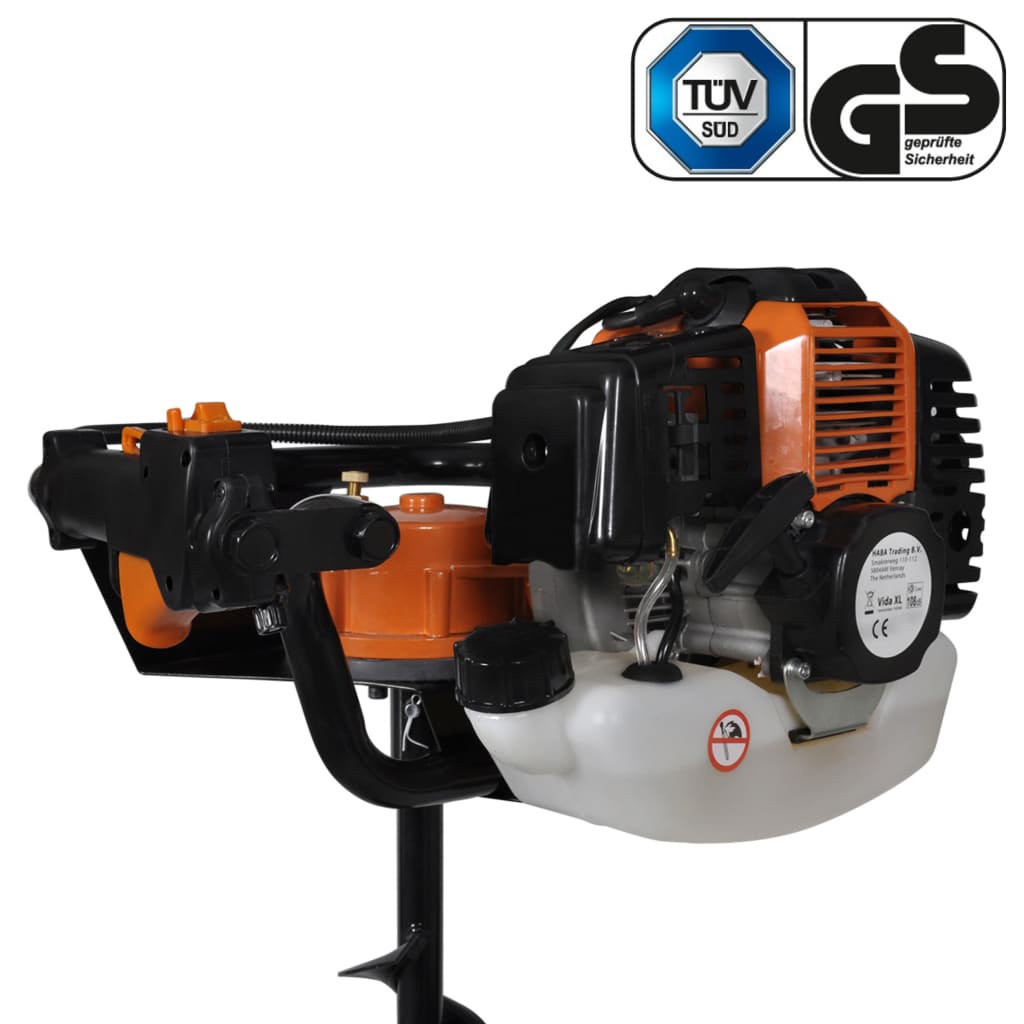 Erdbohrer Orange