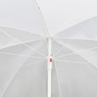 Thumbnail for Gartenbett mit Sonnenschirm Braun Poly Rattan