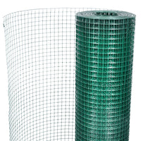 Thumbnail for Drahtzaun für Hühner Verzinkter Stahl 1x25 m Grün
