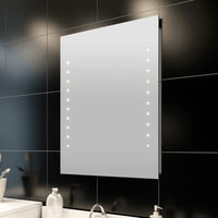 Thumbnail for Badspiegel mit LED-Leuchten 60×80 cm