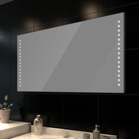 Thumbnail for Badspiegel mit LED-Leuchten 100×60 cm