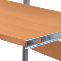 Thumbnail for Computertisch Schreibtisch Computerwagen PC Tisch Bürotisch Braun