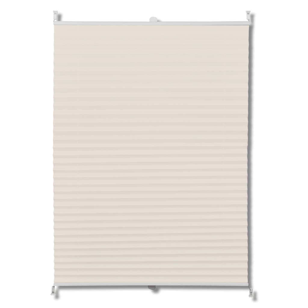 Plissee Faltrollo Rollo Plisseerollo 50x125cm Creme