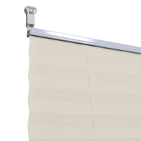 Thumbnail for Plissee Faltrollo Rollo Plisseerollo 70x125cm Creme