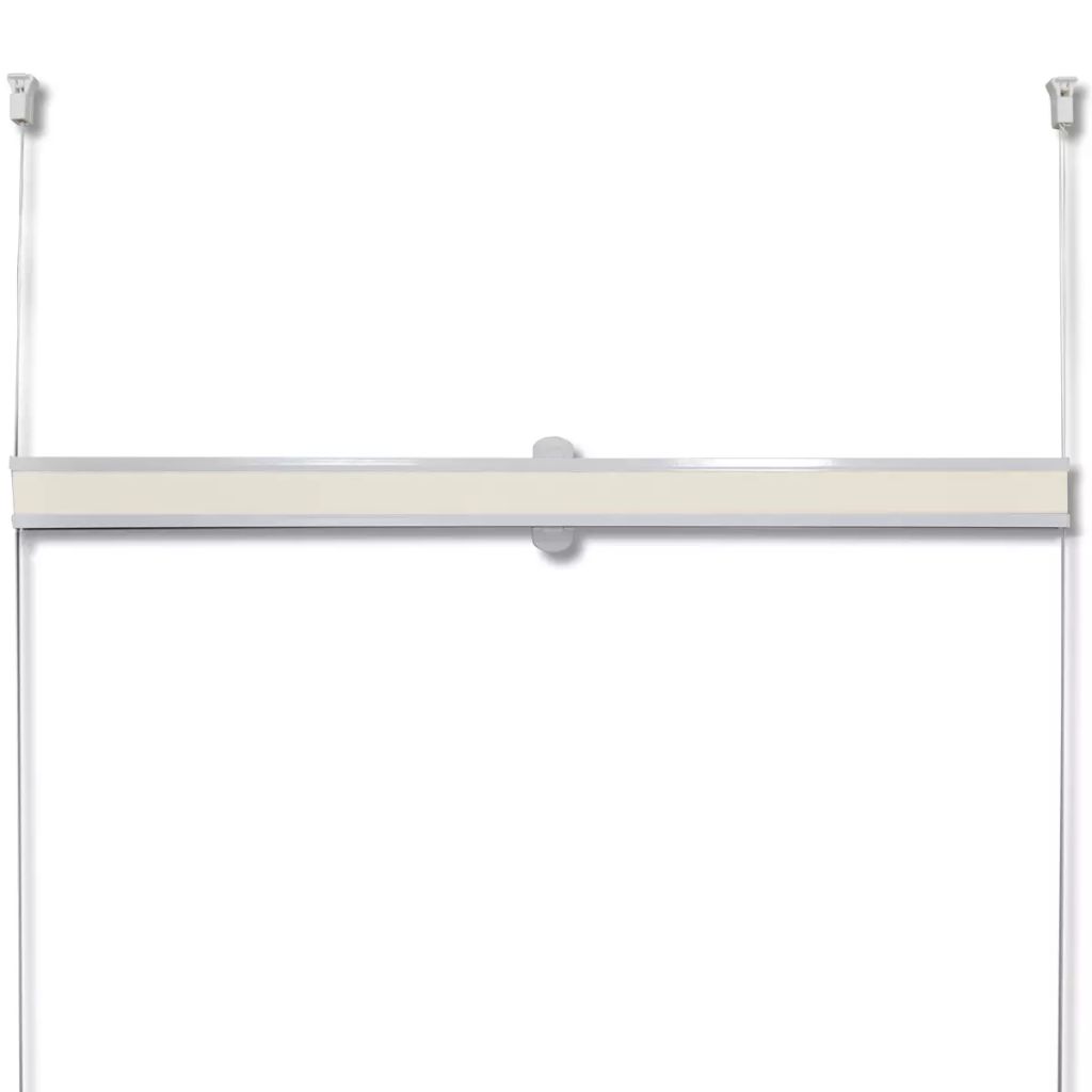 Plissee Faltrollo Rollo Plisseerollo 80x200cm Creme