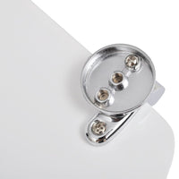 Thumbnail for Toilettensitz MDF Deckel Schlichtes Design Weiß