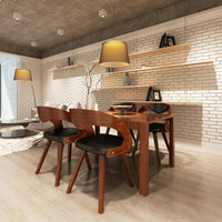 Thumbnail for Esszimmerstühle 4 Stk. Braun Bugholz und Kunstleder