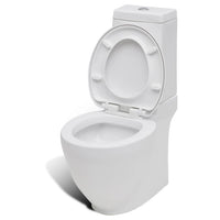 Thumbnail for Stand-WC & Bidet Set Weiß Keramik