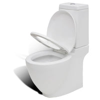 Thumbnail for Stand-WC & Bidet Set Weiß Keramik