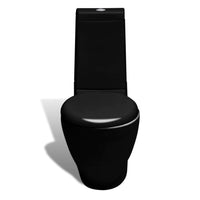 Thumbnail for Stand-WC & Bidet Set Schwarz Keramik