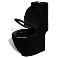 Thumbnail for Stand-WC & Bidet Set Schwarz Keramik