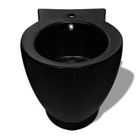 Thumbnail for Stand-WC & Bidet Set Schwarz Keramik