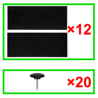 Thumbnail for 2x Insektenschutz Türvorhang Fliegennetz Mückenschutz