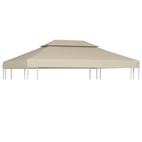 Thumbnail for Pavillon-Dachplane Ersatzdach 310 g/m² Beige 3×4 m