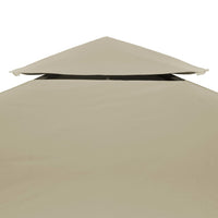 Thumbnail for Pavillon-Dachplane Ersatzdach 310 g/m² Beige 3×4 m