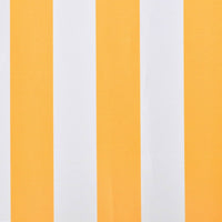 Thumbnail for Markisenbespannung Canvas Sonnenblumengelb & Weiß 3x2,5 m