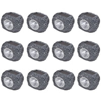 Thumbnail for 12x LED Spotlight Lampe Leuchte Strahler Solar Steine