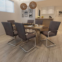 Thumbnail for Freischwinger 6 Stk. Braun Leathaire