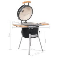Thumbnail for Kamado Barbecue Grill Räucherofen Keramik 76 cm