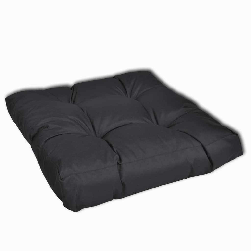 Sitzkissen Gepolstert 50x50x10 cm Grau