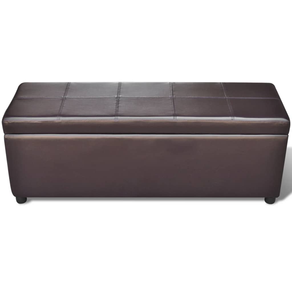 Lange Aufbewahrungsbank Holz Brown