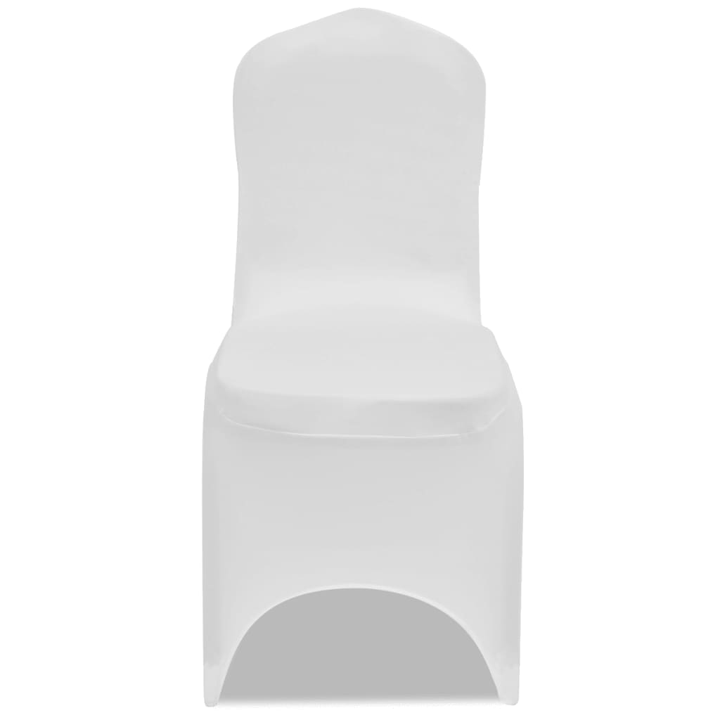50 x Stuhlhusse Stretchhusse weiß
