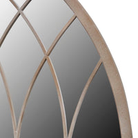 Thumbnail for Rustikaler Gartenspiegel Bogen 50×115 cm für Indoor und Outdoor