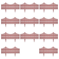 Thumbnail for Beeteinfassung 17 Stk. 10 m Braun
