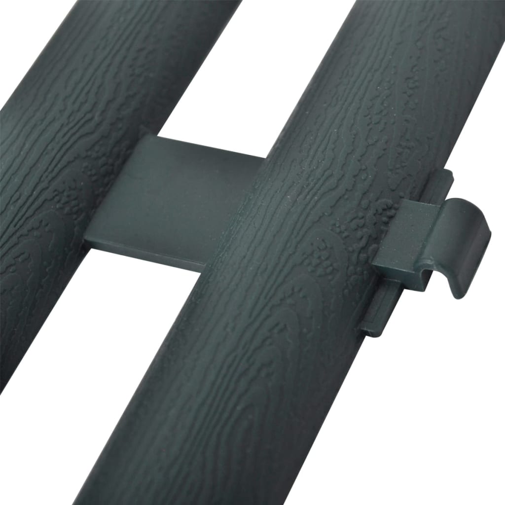 Beeteinfassung 17 Stk. 10 m Grün