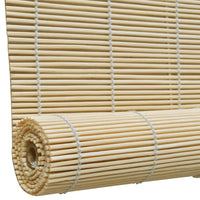 Thumbnail for Naturfarbenes Bambusrollo 140 x 160 cm