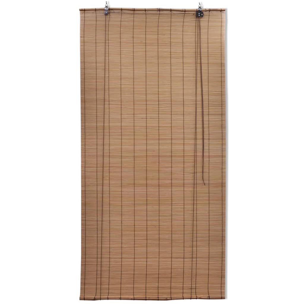 Braunes Bambusrollo 80 x 160 cm