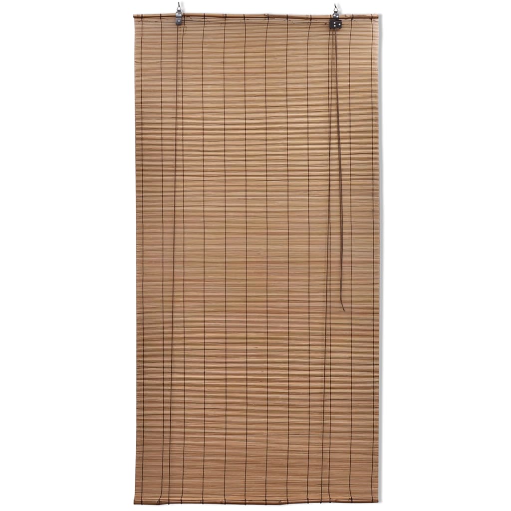 Braunes Bambusrollo 140 x 160 cm
