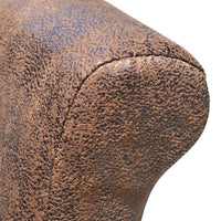 Thumbnail for Esszimmerstühle 6 Stk. Braun Kunstleder