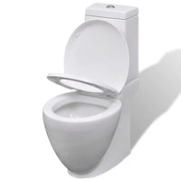 Thumbnail for Toiletten & Bidet Set Weiß Keramik