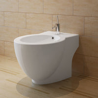 Thumbnail for Toiletten & Bidet Set Weiß Keramik