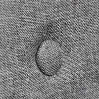 Thumbnail for Esszimmerstühle 4 Stk. Hellgrau Stoff und Massivholz Eiche