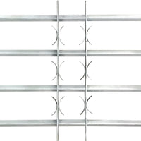 Thumbnail for Fenstergitter Verstellbar mit 4 Querstäben 700-1050 mm
