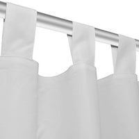 Thumbnail for Vorhänge Gardienen aus Satin 2-teilig 140 x 175 cm Weiß